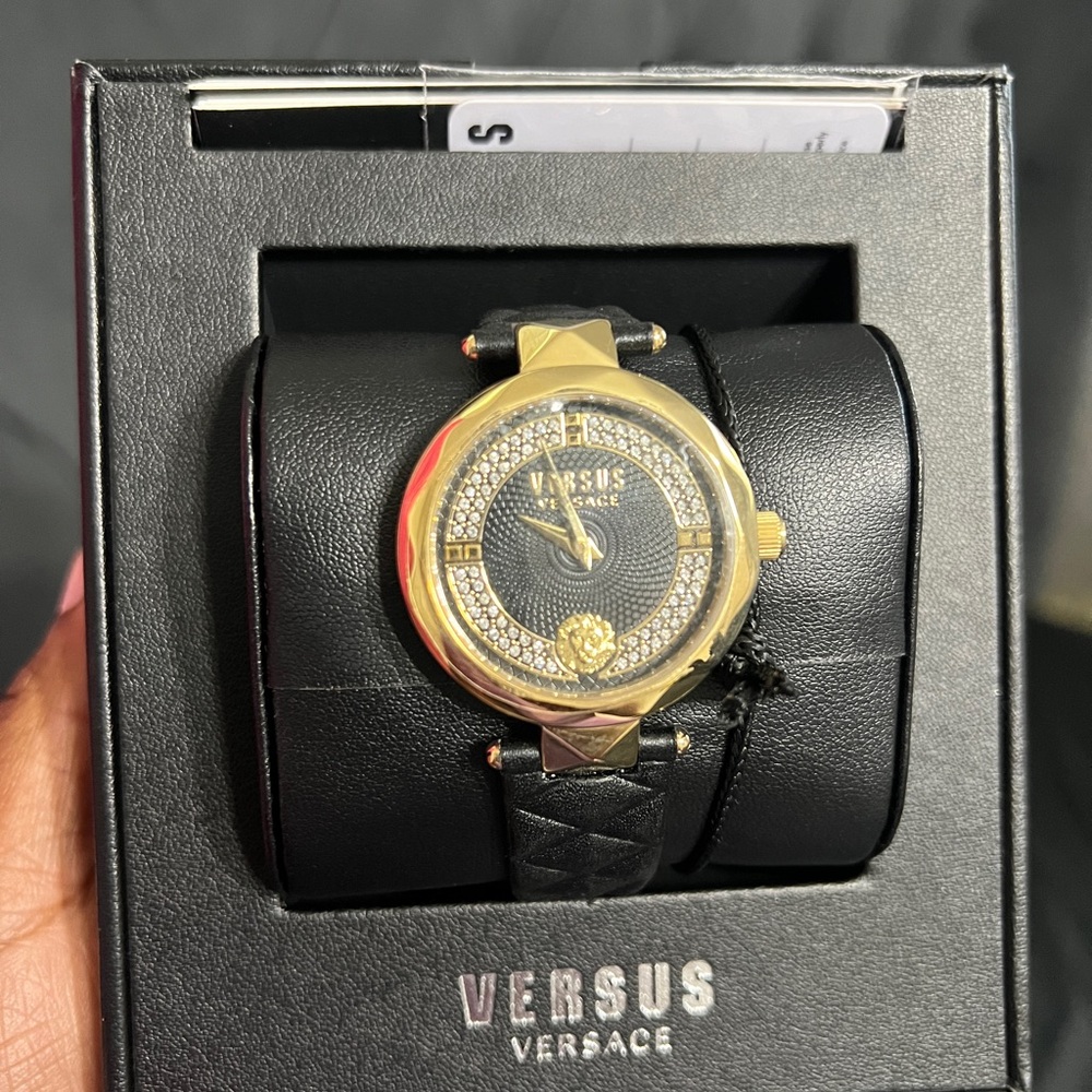 Versus Versace Black and Gold Watch - Picture 7 of 7